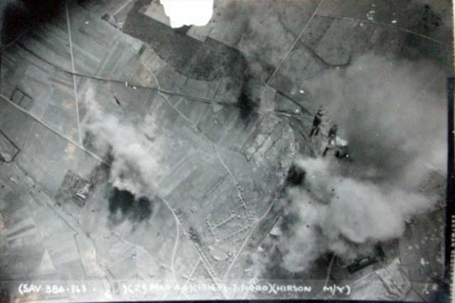 Hirson Marshalling Yards, France, 25 March 1944