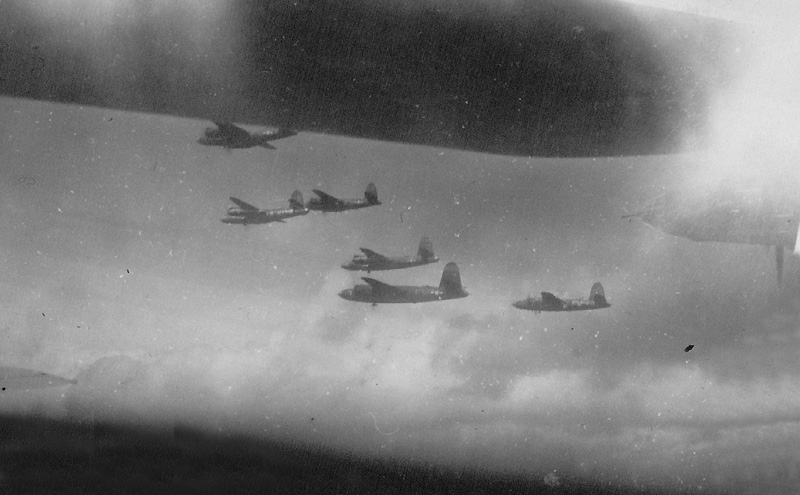 Formation bomb run